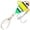 Color 6, variant on Yihuala 5cm Baits Sinking Lures Jigging Baits Fishing Tackle Fishing Spoon with Hook