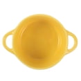 thumbnail image 4 of Miangastore 1Pc Double Handle Ceramic Soup Bowl Restaurant Rice Dessert Bowl Pudding Holder, 4 of 9