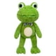 thumbnail image 1 of Muñeca de peluche con forma de rana, 60 cm, con pajarita, suave coche de peluche, 1 of 2