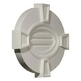 thumbnail image 2 of 29"W x 20"H x 1 3/4"P, Horizontal Oval Gable Vent Louver with Flat trim & Keystones, Non-Functional, 2 of 5