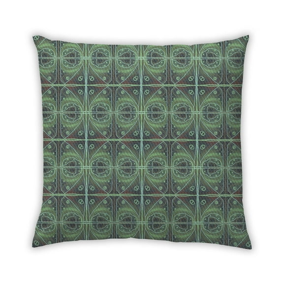 Ahgly Company Indoor Square Contemporary Throw Pillow, 18 inch by 18 inch