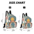 thumbnail image 2 of FORMRS Mini Backpack Purse for Women Travel Daypack Casual Shoulder Bag, Blue Rainbow, 2 of 7