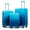Blue, variant on 3-Piece PC Spinner Wheel Luggage Set with Gradient Color & Combination Lock, Carry-On Suitcase, Blue