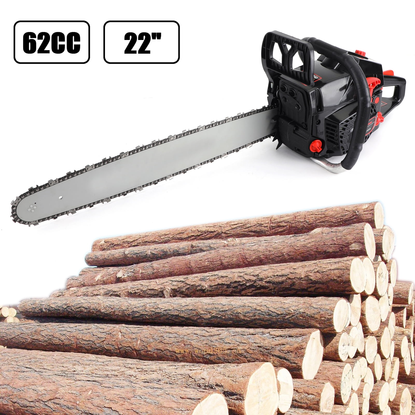 Details about   COOCHEER 62CC 20" Gas Chainsaw 2 Stroke Handed Petrol Chain Woodcutting 4 B e 22 