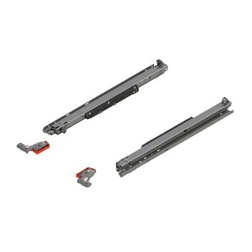 Blum Movento 769. 18 inch Soft Close Slide with Standard Locking Devices 769.4570M