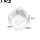 thumbnail image 2 of Paleta de pegamento para pestañas, piedra de cristal para pegamento de pestañas postizas, soporte para pegamento de pestañas, base para pestañas postizas, 2 of 5