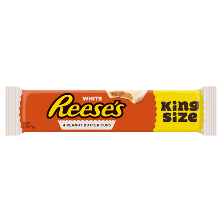 Reese's, Peanut Butter White Chocolate Cups King Size, 2.8 Oz