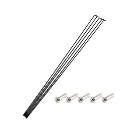 

15 Pieces Steel Spokes Bike Supplies Replaced Part 250MM 260MM Fine Workmanship Cycling Accessories Solidness Upgraded Fittings 275MM