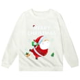 thumbnail image 4 of NordicNest Print Girls Pullover Hoodie Cozy Sweatshirt Soft Long Sleeve Casual Top For Toddler Youth Kids Holiday Party Outfit Hoodie, 4 of 4