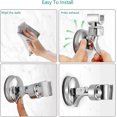 thumbnail image 5 of 2PCS Shower Head Holder Adjustable Removable Shower Wall Holder Bracket Suction Cup Shower Head Bracket No Drilling, 5 of 5