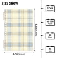 thumbnail image 4 of joogoo Spiral Journal Notebook Light Checkered College Ruled Notebooks 8.3" x 5.7" 2 PCs, 4 of 8