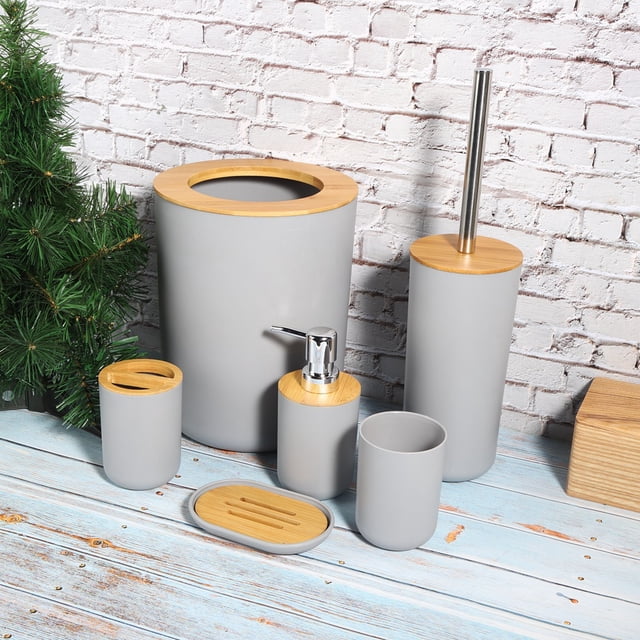 JUEGO DE BAÑO, ACCESORIO DE BAÑO ACESORIOS DE BAÑO, Decoración de Baño para Baño Domémico