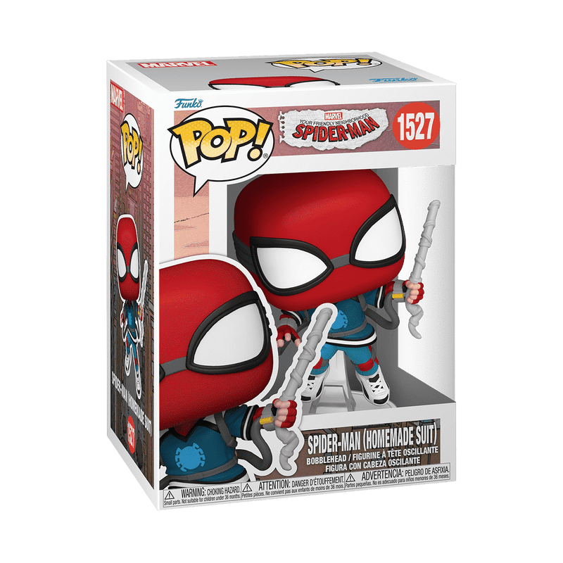 Funko Pop! Marvel: Spider-Man (Homemade Suit) Vinyl Bobblehead
