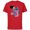 Red, variant on Disney Lilo & Stitch Bike Adventure - Short Sleeve Cotton T-Shirt for Adults -Customized-Athletic Heather