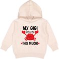 thumbnail image 2 of Inktastic My Gigi Loves Me Grandkids Toddler Hoodie, 2 of 4