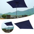thumbnail image 2 of Parapluie 2M * Parapluie Rectangulaire pour Terrasse, Parapluie de Table Extérieur, Parapluie de Marché, Parapluie de Remplacement, Visage Adapté pour Jardin et Piscine, 2 of 9