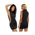 thumbnail image 2 of LMLYSoH Women’s Mini Tank Dress Summer Sleeveless Mock Neck Side Cutout Bodycon Dress Short Party Dress, 2 of 9