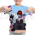 thumbnail image 3 of Camiseta Funkin de viernes por la noche para niños, camiseta divertida de manga corta con dibujos animados del juego FNF, camiseta 3D de verano para niños, ropa kawaii para niños, camiseta de anime, 3 of 5
