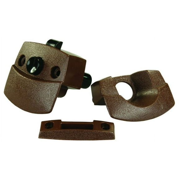 JR Products 20505 Brown Privacy Latch for RV Sliding and Folding Interior Doors