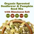thumbnail image 4 of Organic Sprouted Sunflower and Pumpkin Seed Mix with Himalayan Salt, 1 Pound – Raw, Vegan, Kosher, Bulk - by Food to Live, 4 of 7