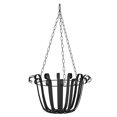 thumbnail image 2 of Ruanlalo Wall Hanging Iron Flowerpot Basket Hanger Planter Balcony Garden Home Decor, 2 of 6
