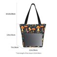thumbnail image 3 of Fotbe Colorful Plants Mushroom Bolsa de Playa con Estampado, Bolsa de Hombro, Bolsa de Mano Espaciosa, Bolsa de Viaje Ligera, Bolsa de Compras Versátil, 3 of 6