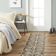 thumbnail image 2 of Home Dynamix Tribeca Fawn Abstract Area Rug, Black/Ivory, 26"x18', 2 of 5