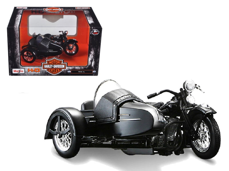 New In Box 1/18 1948 Harley-Davidson EL Diecast Model Motorcycle Toy By Maisto 