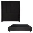 thumbnail image 1 of Base de Cama Individual DICASA Cabecera Nizza Negro, 1 of 7