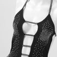 thumbnail image 5 of Ketyyh-chn99 Robe pour Femmes Robe d'Été Décontractée Sans Manches Fluide Plissée Soleil Plage Boho Élégante Robe de Soirée Noire,TG, 5 of 5