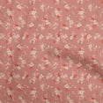 thumbnail image 1 of oneOone Rayon Pink Fabric Floral Craft Projects Decor Fabric Printed By The Yard 56 Inch Wide, 1 of 4