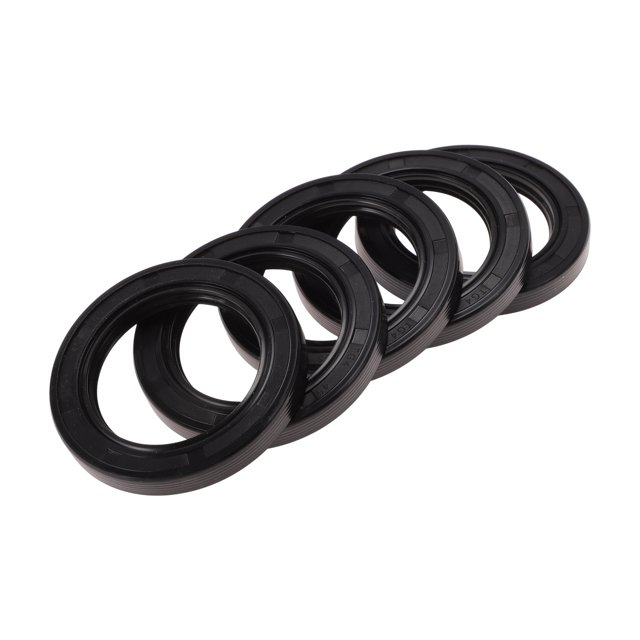 Anillo de sello de aceite universal Unique Bargains TG4 Lip Seal 45x65x8mm Caucho NBR negro de alta presión 5 Pcs