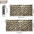 thumbnail image 3 of Coolnut Beach Towels Animal Camping Towels Leopard Skin Sand Free Beach Towel, 30"x60" Large Beach Towels Quick Dry Bath Travel Towels Pool Yoga Beach Mat for Men Women, 3 of 6