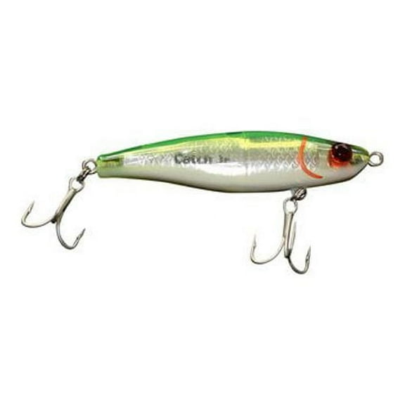 MirrOlure Catch 2000 Fishing Lure, Chartreuse & Silver, 1/2 oz