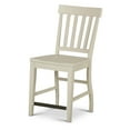 thumbnail image 2 of Steve Silver Cayla Indoor Dining Farmhouse Wood 40" Height Side Chair, Set of 2, White, 2 of 10
