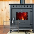 thumbnail image 4 of OULII Grille de Foyer en Acier Robuste pour Foyer, Portable, Résistante à la Chaleur, Placement Stable, 13,5 x 8,5 Pouces, 4 of 7