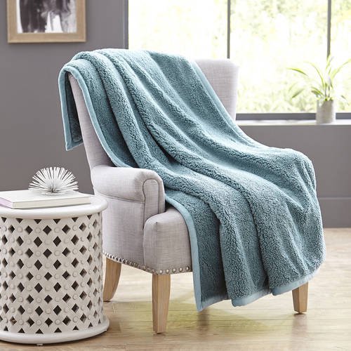 Better Homes & Gardens Sherpa Throw Blanket, 1 Each