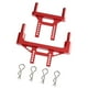 thumbnail image 4 of Montaje de postes de carrocería delanteros y traseros RC 1/16, columnas de carcasa de aleación de aluminio de alta resistencia Rojo, 4 of 9
