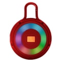 thumbnail image 1 of Bocina Bluetooth Portátil Luz RGB Radio Exterior Rojo, 1 of 1