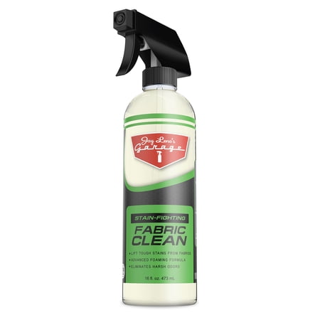 Jay Leno's Garage Fabric Clean (16 oz) - Cleans Car Cloth, Carpet, Upholstery, and More