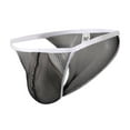thumbnail image 1 of DPTALR Men's Sexy Solid Color Low Waist Briefs Underpants, 1 of 4
