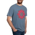 thumbnail image 4 of CafePress - Peace Flower Affection Mens Comfort Colors® Shir - Mens Comfort Colors Shirt, 4 of 5