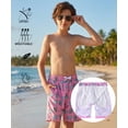 thumbnail image 4 of Boys Swim Trunks Liner Casual Bathing Suit for Kids Stretch Swim Shorts 5-16 Years, 4 of 9