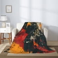 thumbnail image 2 of Sikiie Ink Style Bald Eagle Cozy Flannel Fleece Throw Blanket: Lightweight & Thick for All Seasons - Perfect for Women, Men, & Kids"50"x40", 2 of 6