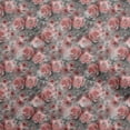 thumbnail image 1 of oneOone Viscose Chiffon Red Fabric Abstract Floral Sewing Material Print Fabric By The Yard 42 Inch Wide, 1 of 5