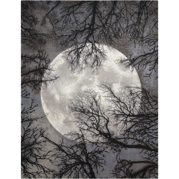 Nourison Twilight Moon Area Rug TWI17 7'9" x 9'9"