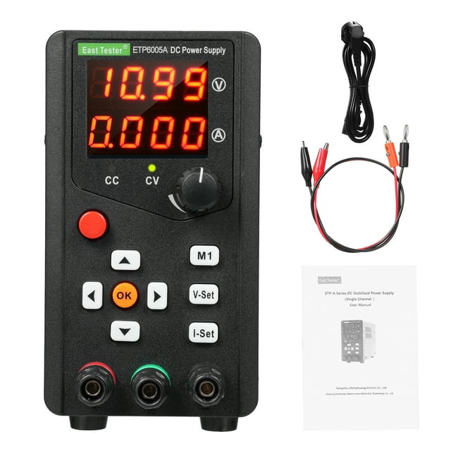 East Tester Regulated Power Supply,Channel Encoder Adjustment 60v 5a Channel 300w 60v 5a Encoder Adjustment Maintenance Supply 300w 60v Buzhi Dc Power Supply Maintenance Remote Laboratory Mewmewcat