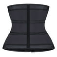 thumbnail image 4 of UMfun Fashion Women Waist Trainer Three Belts Corset Sports With Breastplate Stylish Tunic Body Shaper Corset Slimming Black M, 4 of 10