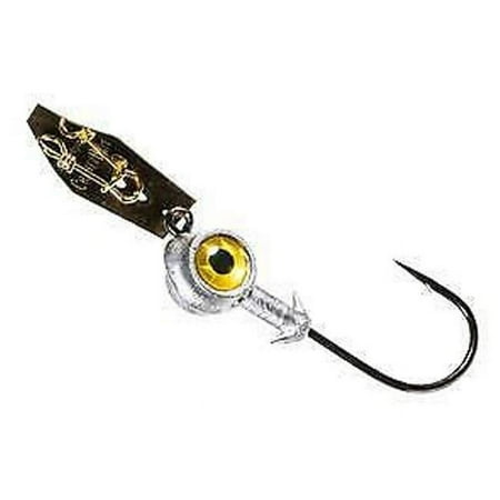 UPC: 0879044006688 | Z-Man CBE5038-2PK2 5 – 0.375 oz Gold Eye Strike Chatterbait Fishing Lure – Pack of 2