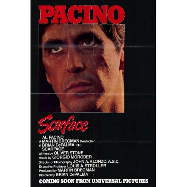 Pop Culture Graphics MOVEC0830 Scarface Movie Poster, 11 x 17